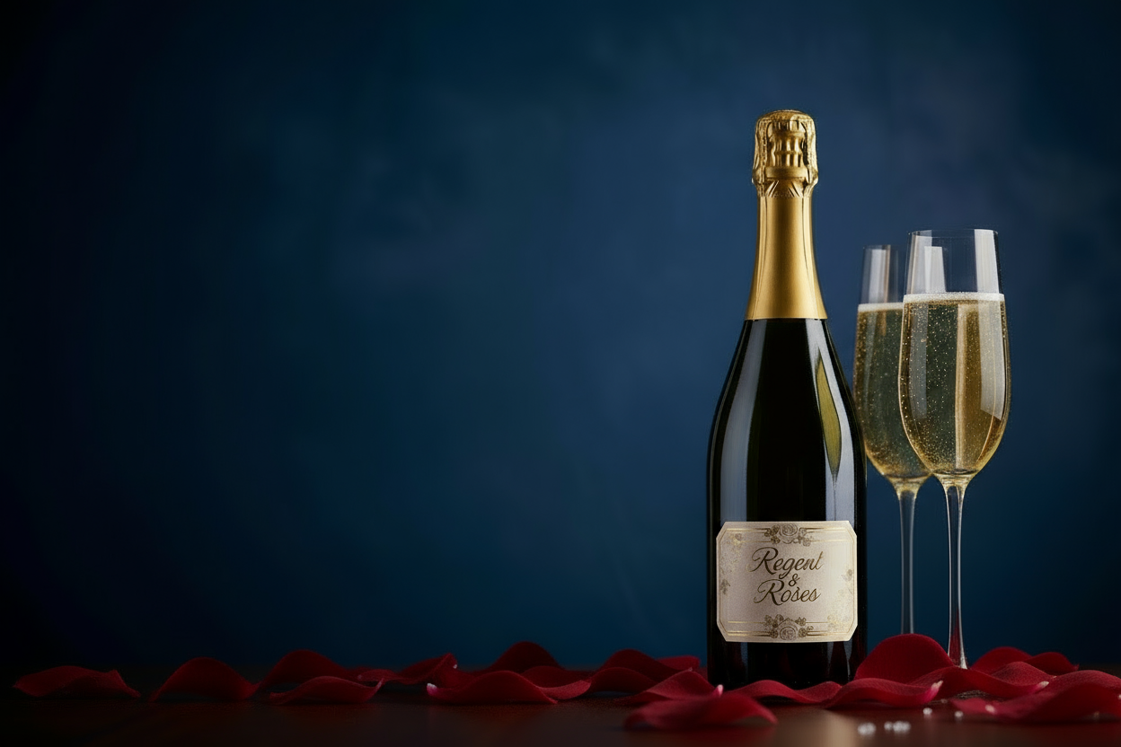 I don't like the placement of the glasses it looks unnatural. turn the petals red